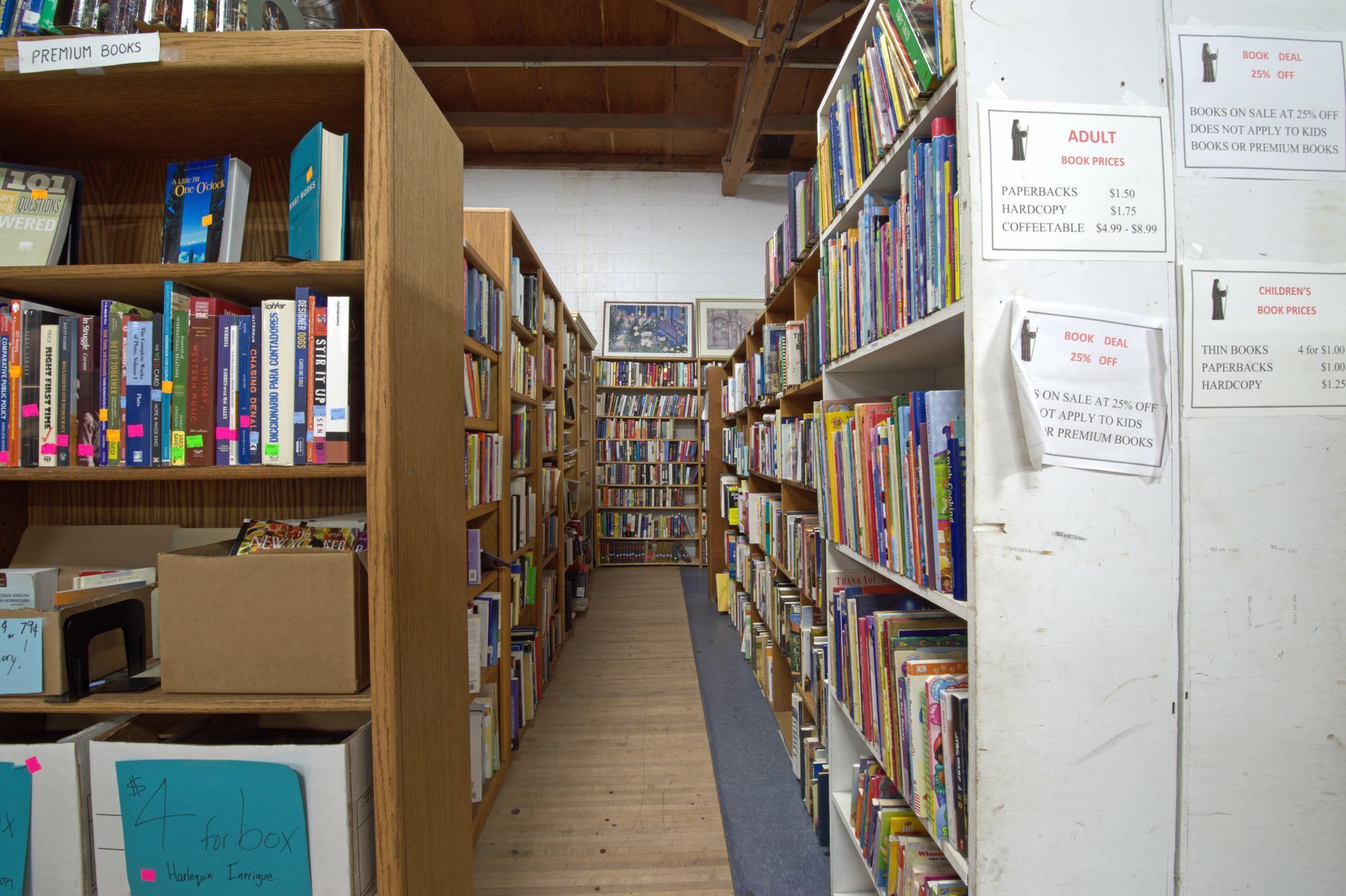 A library filled with lots of books on shelves